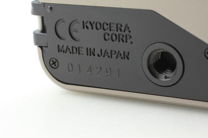 Double Teeth *MINT* CONTAX T3 Titan Silver Point & Shoot Film Camera From JAPAN