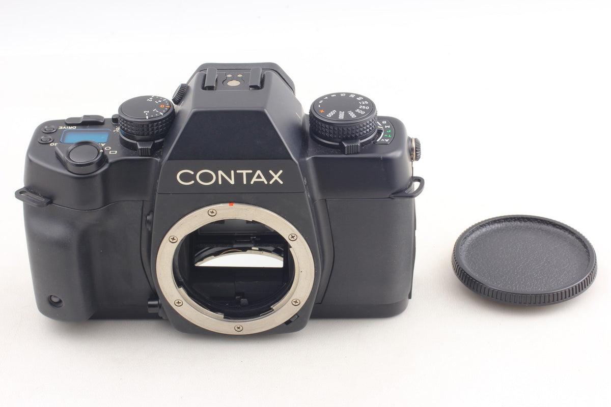 *MINT+++* Contax ST SLR 35mm Film Camera Body D-7 Data Back C/Y Mount From JAPAN