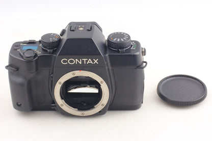 *MINT+++* Contax ST SLR 35mm Film Camera Body D-7 Data Back C/Y Mount From JAPAN