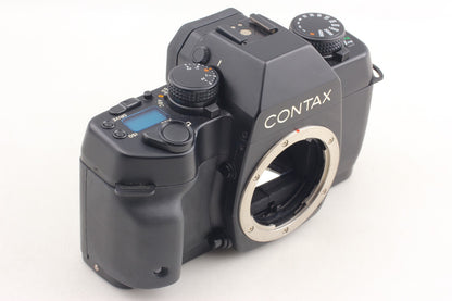 *MINT+++* Contax ST SLR 35mm Film Camera Body D-7 Data Back C/Y Mount From JAPAN