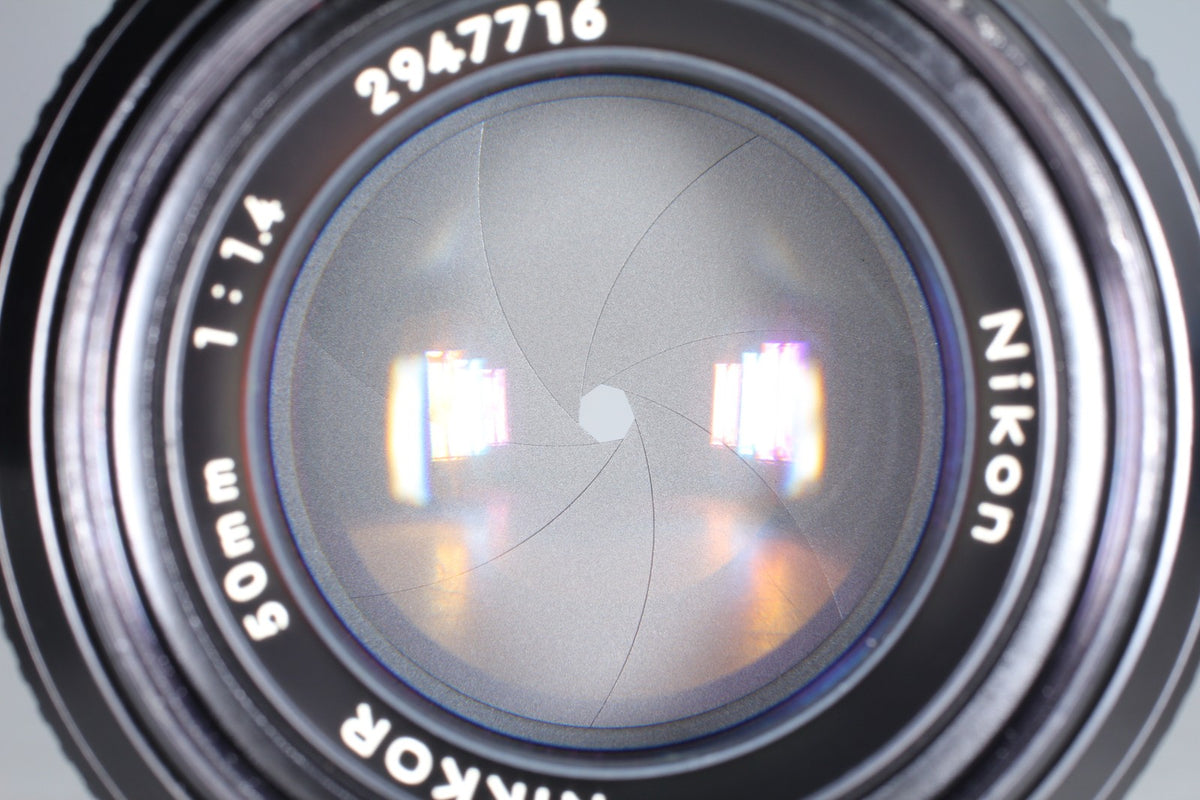 Grid Screen *N MINT+++* Nikon F3 Eye Level Camera Ai 50mm F1.4 Lens From JAPAN