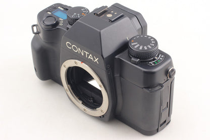 *MINT+++* Contax ST SLR 35mm Film Camera Body D-7 Data Back C/Y Mount From JAPAN