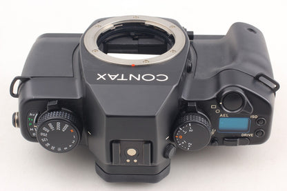 *MINT+++* Contax ST SLR 35mm Film Camera Body D-7 Data Back C/Y Mount From JAPAN