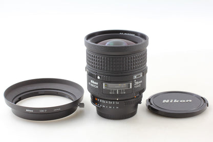 *Top MINT w/ Hood* Nikon AF Nikkor 28mm F1.4 D Wide Angle Prime Lens From JAPAN