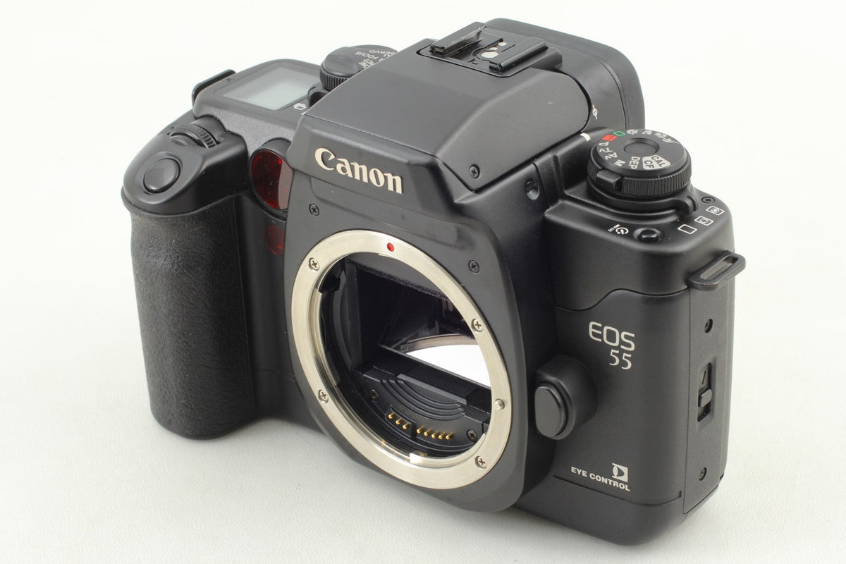 *Top MINT w/Strap* Canon EOS-55 35mm Film Camera EF 50mm F1.8 II Lens From JAPAN