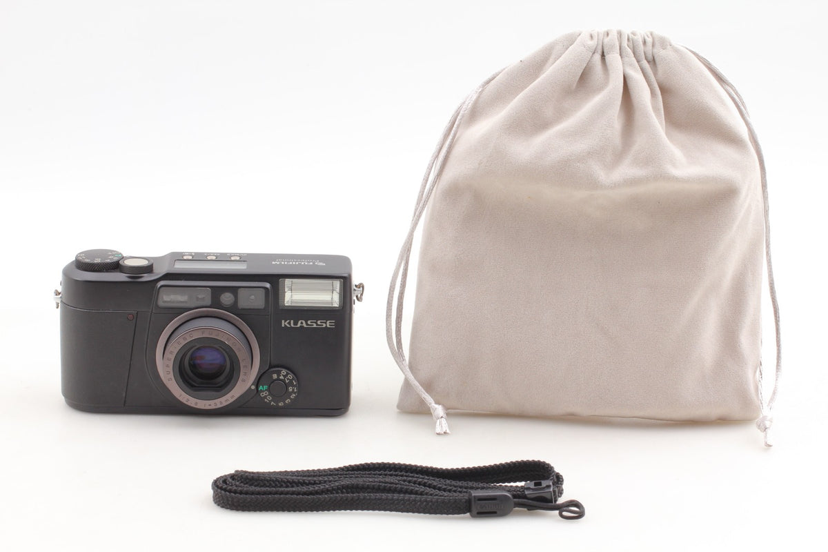 *MINT* Fuji Fujifilm Klasse Black Point & Shoot 35mm Film Camera From JAPAN