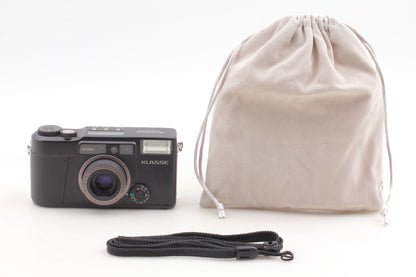 *MINT* Fuji Fujifilm Klasse Black Point & Shoot 35mm Film Camera From JAPAN