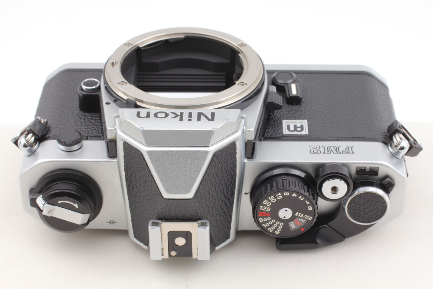 Rare ANAM *MINT w/ Strap* Nikon New FM2 FM2N Silver 35mm Film Camera From JAPAN