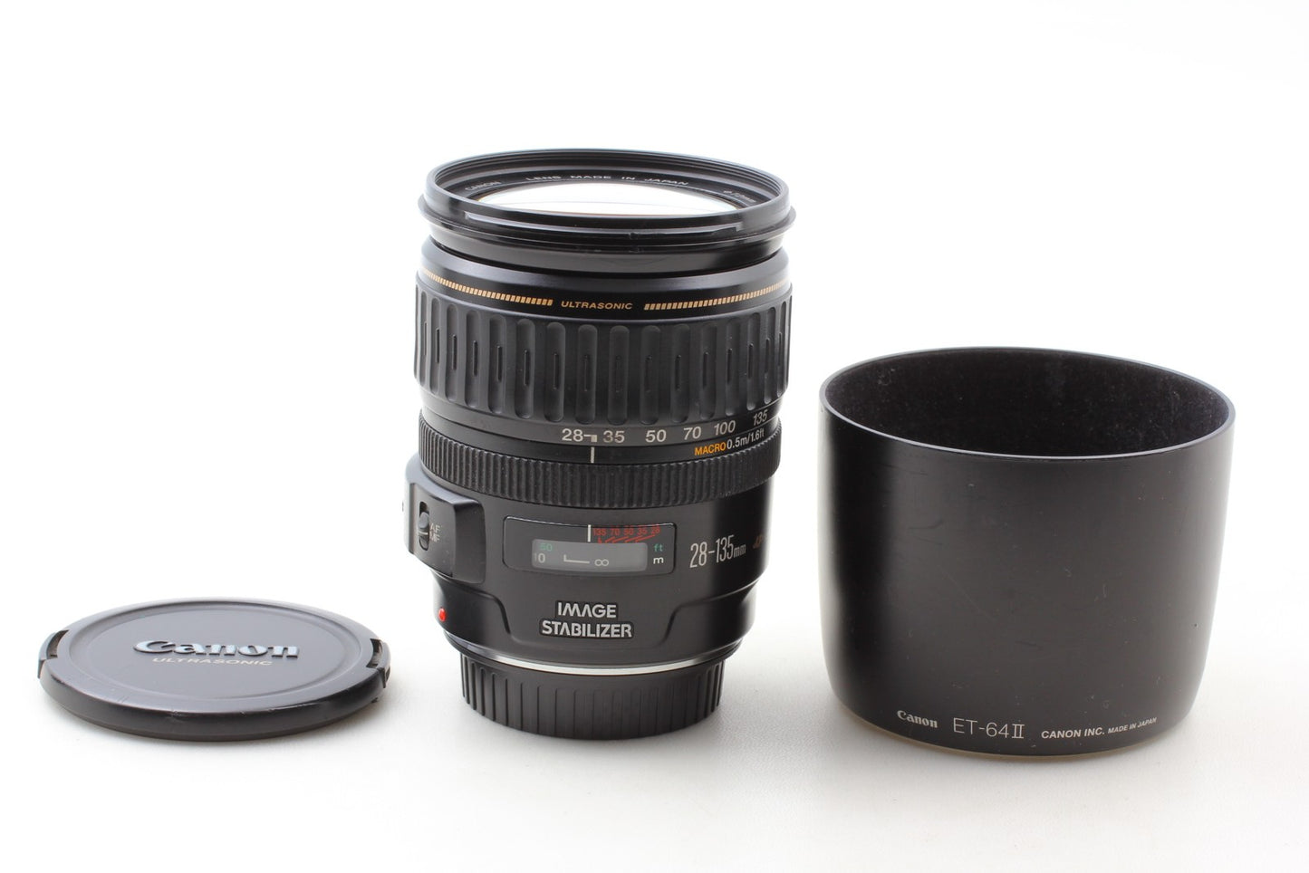 *Near MINT w/ Hood* Canon EF 28-135mm f/3.5-5.6 IS USM AF Zoom Lens From JAPAN