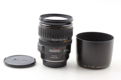 *Near MINT w/ Hood* Canon EF 28-135mm f/3.5-5.6 IS USM AF Zoom Lens From JAPAN