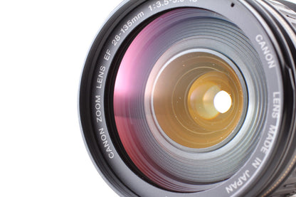 *Near MINT w/ Hood* Canon EF 28-135mm f/3.5-5.6 IS USM AF Zoom Lens From JAPAN
