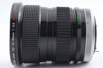 *MINT* Canon FD 24-35mm F3.5 S.S.C Aspherical ASPH Zoom Lens F-1 AE-1 From JAPAN