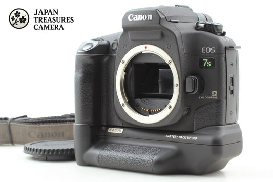 *Almost Unused w/Strap* Canon EOS 7S ELAN 7NE 35mm Film Camera BP-300 From JAPAN