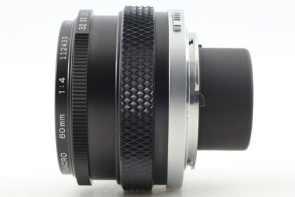 *Almost Unused in Box* Olympus OM Zuiko 80mm f/4 1:1 Macro MF Lens From JAPAN