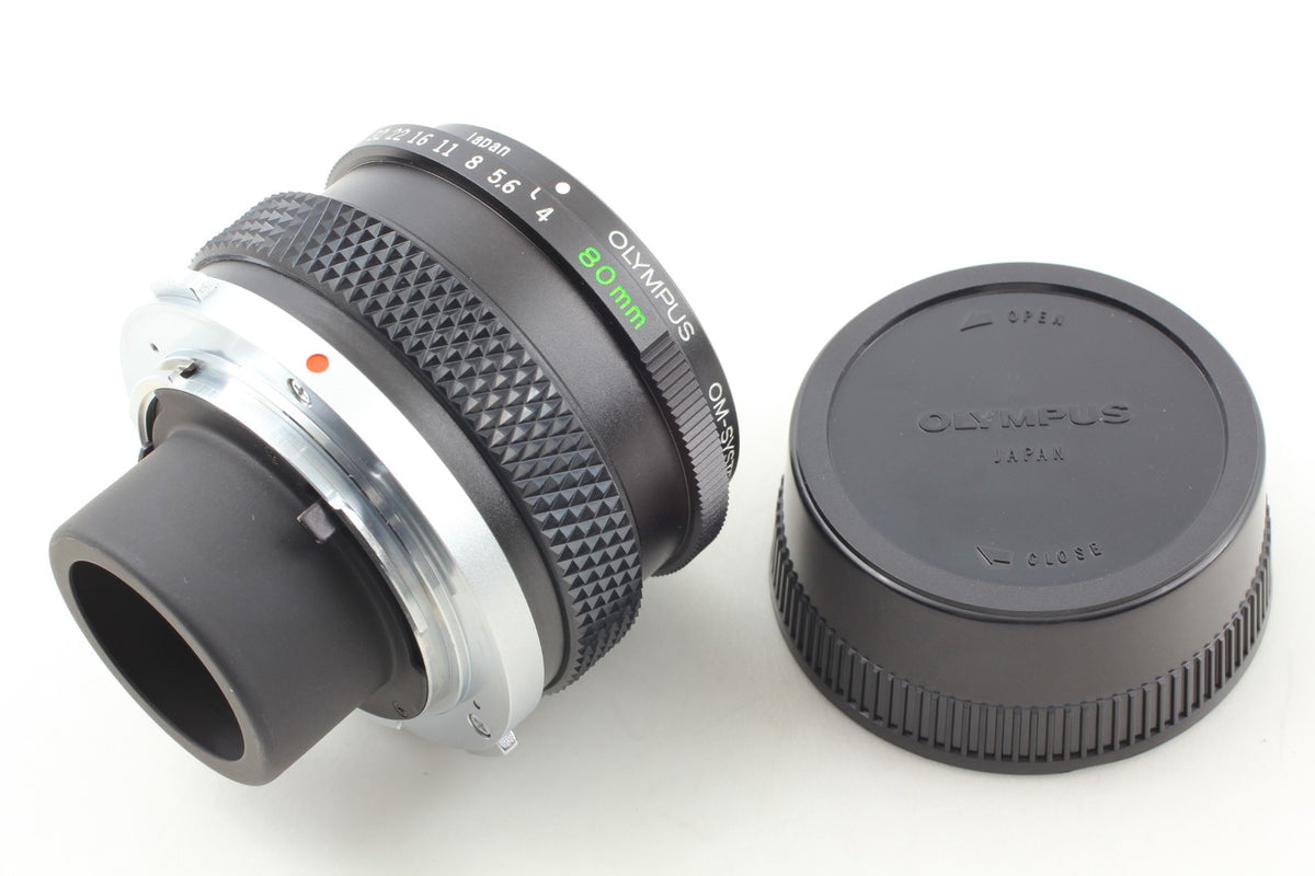 *Almost Unused in Box* Olympus OM Zuiko 80mm f/4 1:1 Macro MF Lens From JAPAN