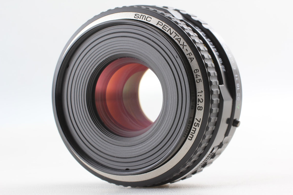 OH Serviced *Top MINT / Box* PENTAX 645 NII SMC FA 75mm F2.8 Lens 120 Back JAPAN