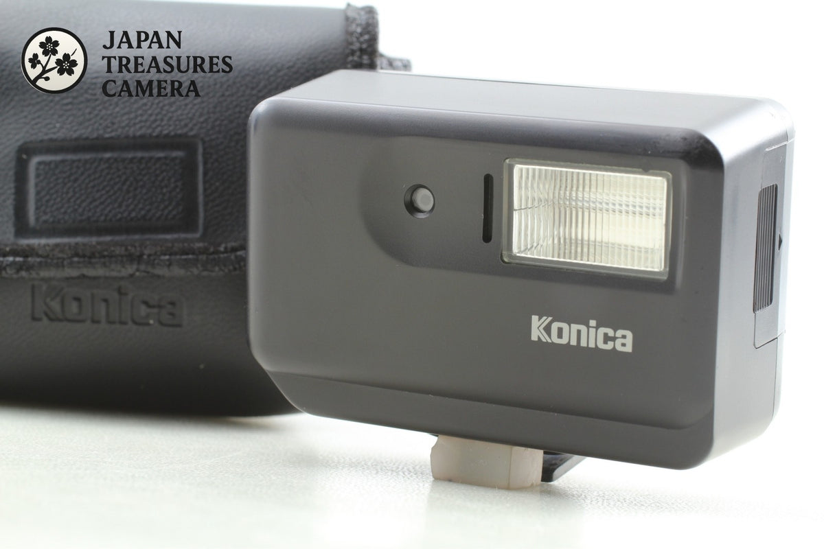 *MINT w/ Case* Konica HX-14 Auto Shoe Mount Strobe Flash for Camera From JAPAN