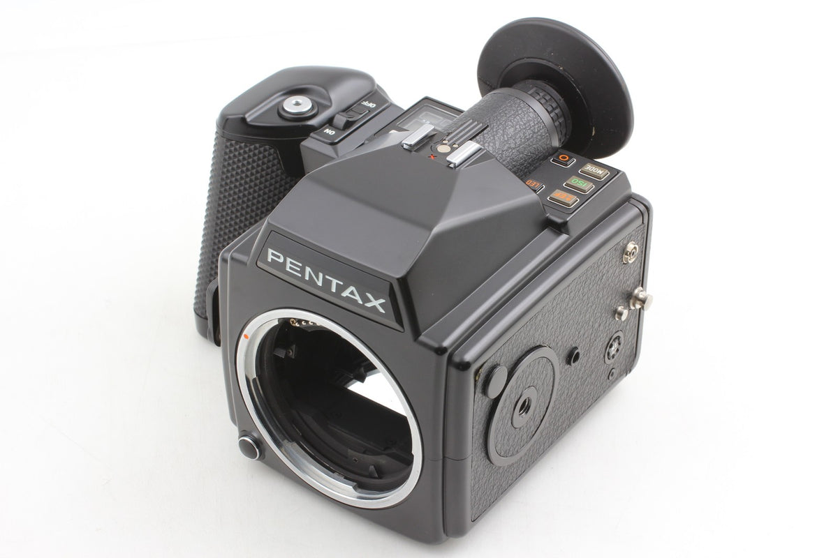 *N MINT+++* PENTAX 645 Camera SMC A 45mm F2.8 Lens 120 220 Film Back From JAPAN