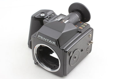*N MINT+++* PENTAX 645 Camera SMC A 45mm F2.8 Lens 120 220 Film Back From JAPAN