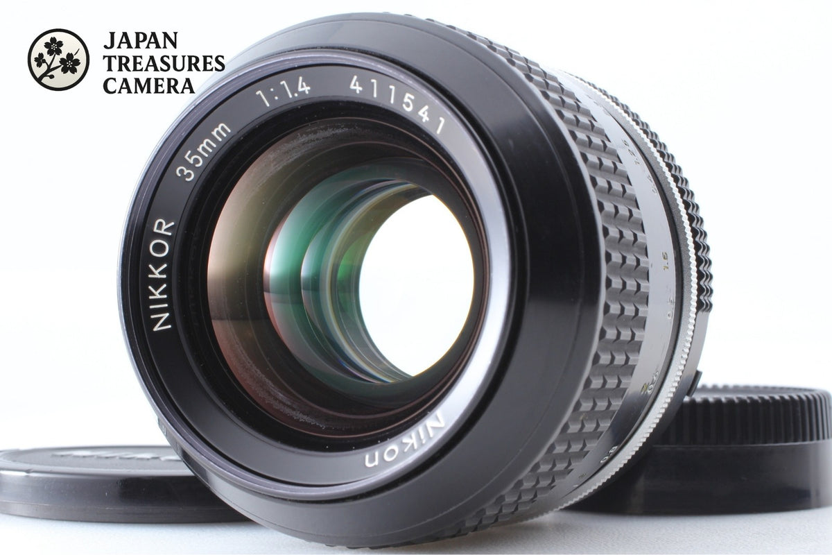 *MINT+++* Nikon Ai Nikkor 35mm F1.4 MF Wide Angle Prime Lens F Mount From JAPAN