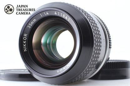 *MINT+++* Nikon Ai Nikkor 35mm F1.4 MF Wide Angle Prime Lens F Mount From JAPAN