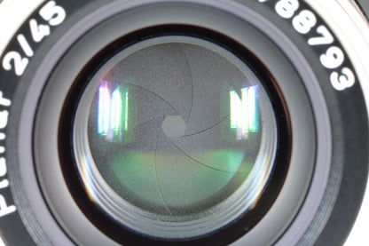 2Lens Green Label *MINT* Contax G1 Planar 45mm F2 + Sonnar 90mm F2.8 From JAPAN