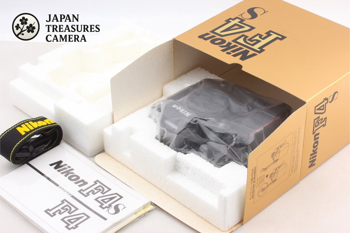 S/N 255xxxx *Almost Unused in Box* Nikon F4S 35mm Film Camera MB-21 From JAPAN
