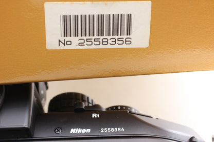 S/N 255xxxx *Almost Unused in Box* Nikon F4S 35mm Film Camera MB-21 From JAPAN