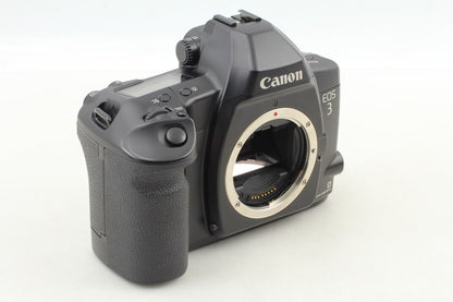 *N MINT+++ w/Hood* Canon EOS-3 SLR 35mm Film Camera EF 50mm F1.4 Lens From JAPAN