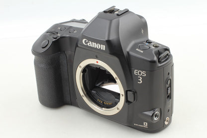 *N MINT+++ w/Hood* Canon EOS-3 SLR 35mm Film Camera EF 50mm F1.4 Lens From JAPAN