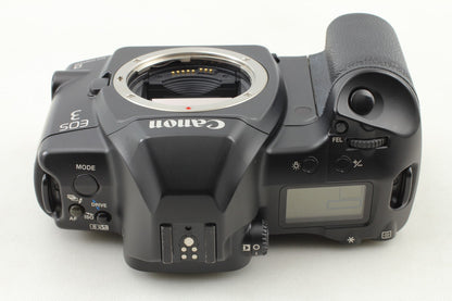 *N MINT+++ w/Hood* Canon EOS-3 SLR 35mm Film Camera EF 50mm F1.4 Lens From JAPAN