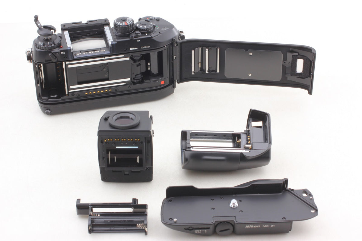 S/N 255xxxx *Almost Unused in Box* Nikon F4S 35mm Film Camera MB-21 From JAPAN