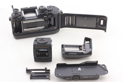 S/N 255xxxx *Almost Unused in Box* Nikon F4S 35mm Film Camera MB-21 From JAPAN