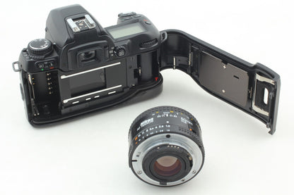 *Top MINT+++ w/ Strap* Nikon F80 D 35mm Film Camera AF 50mm F1.8 Lens From JAPAN