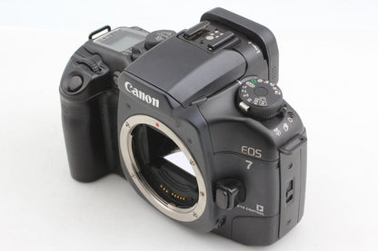 *Top MINT* Canon EOS-7 ELAN 7E SLR 35mm Film Camera EF 40mm F2.8 Lens From JAPAN