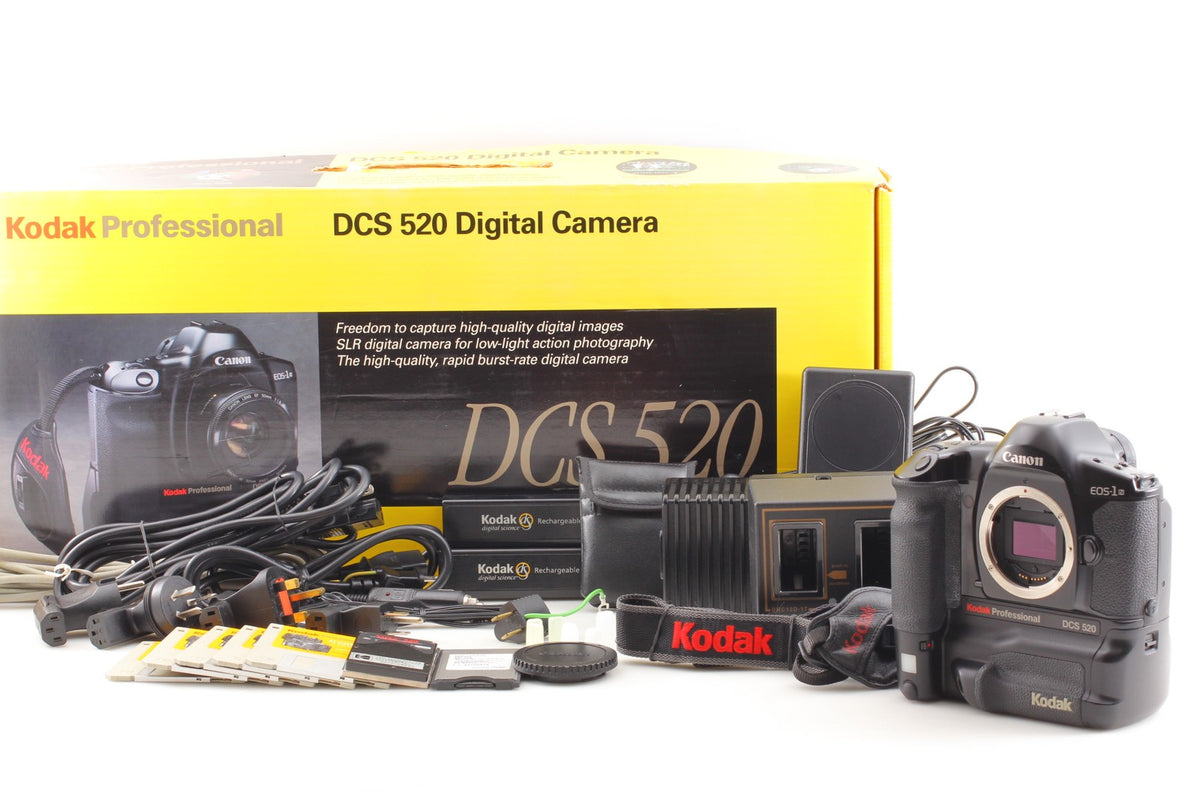 Dead Stock *Top MINT in Box* Kodak DCS 520 DSLR Camera Canon Eos 1n From JAPAN