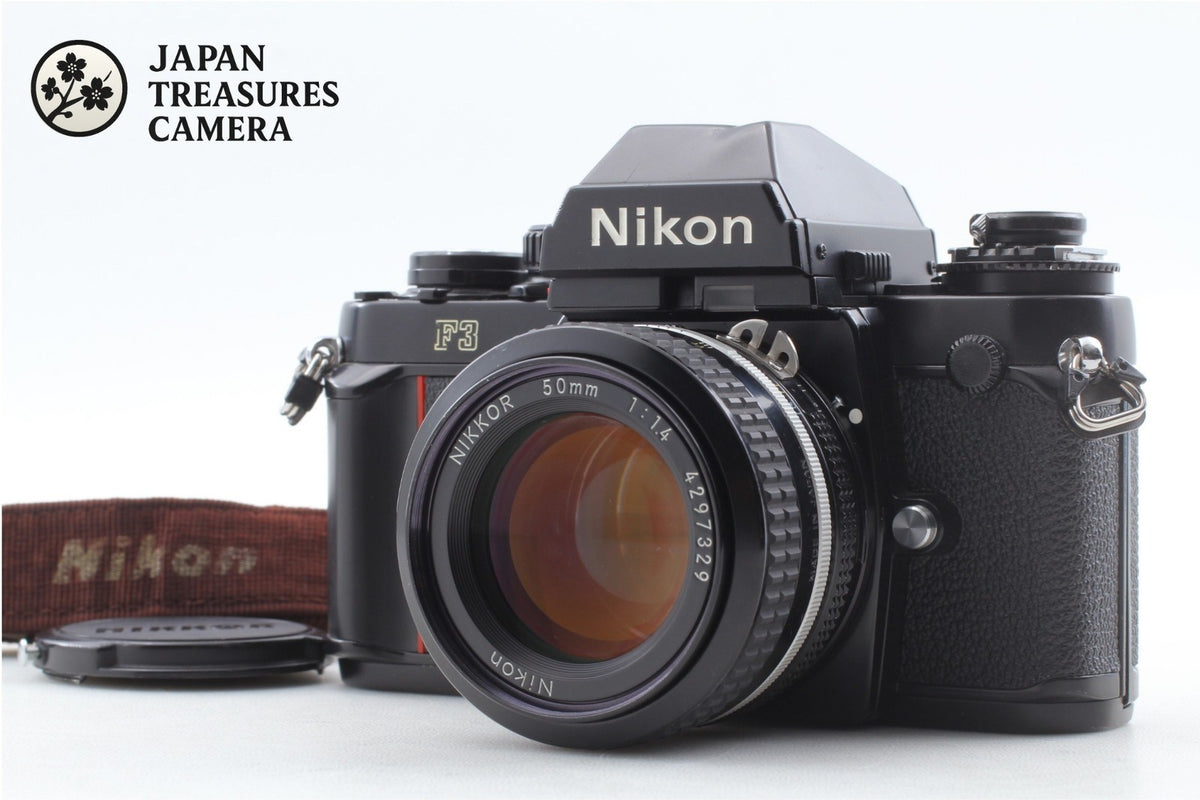*Opt MINT* Nikon F3 Eye Level SLR 35mm Film Camera Ai 50mm F1.4 Lens From JAPAN