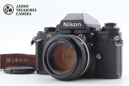 *Opt MINT* Nikon F3 Eye Level SLR 35mm Film Camera Ai 50mm F1.4 Lens From JAPAN