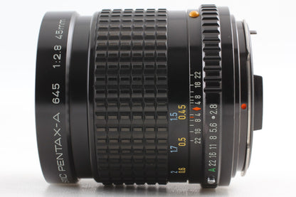 *Top MINT in Box* PENTAX 645N SMC A 45mm F2.8 Lens 120 220 Film Back From JAPAN
