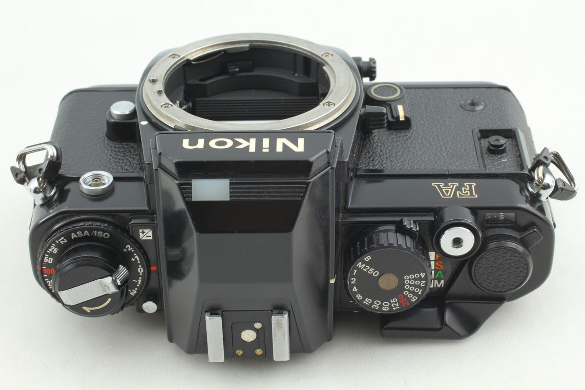 *N MINT /Strap* Nikon FA Black SLR 35mm Film Camera Ai 28mm f3.5 Lens From JAPAN