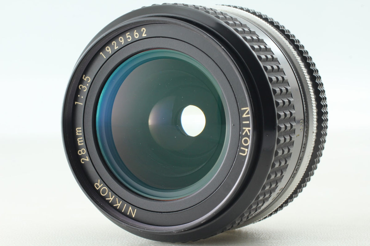 *N MINT /Strap* Nikon FA Black SLR 35mm Film Camera Ai 28mm f3.5 Lens From JAPAN
