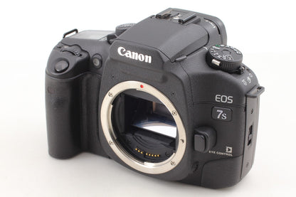 *Almost Unused in Box w/Strap* Canon EOS-7S ELAN 7NE 35mm Film Camera From JAPAN