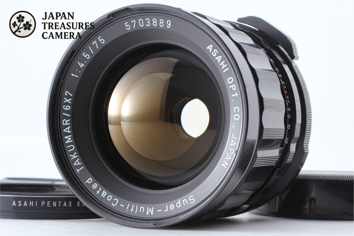 *N MINT+++* Pentax SMC Takumar 75mm F4.5 Medium Format Lens 6x7 67 II From JAPAN