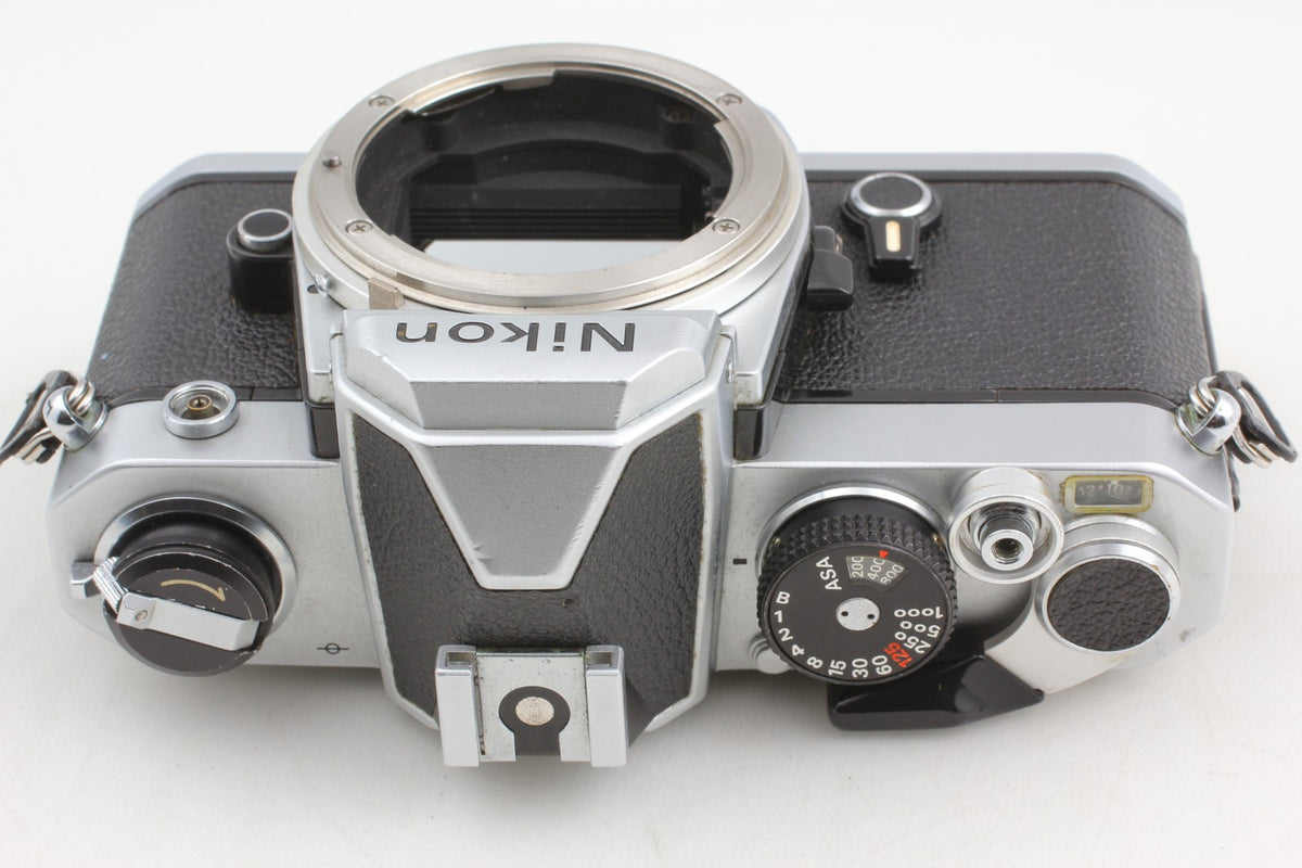*Near MINT+++* Nikon FM Silver SLR 35mm Film Camera Ai 28mm F3.5 Lens From JAPAN
