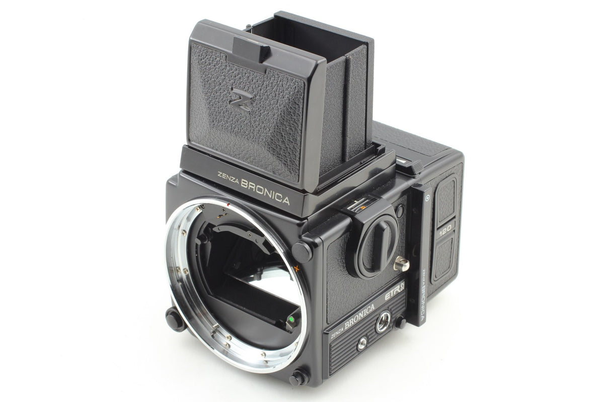 *Top MINT* Zenza Bronica ETR Si Waist Level Fider EII 75mm F2.8 Lens From JAPAN