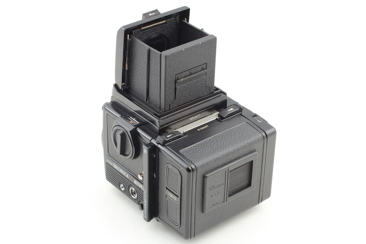 *Top MINT* Zenza Bronica ETR Si Waist Level Fider EII 75mm F2.8 Lens From JAPAN