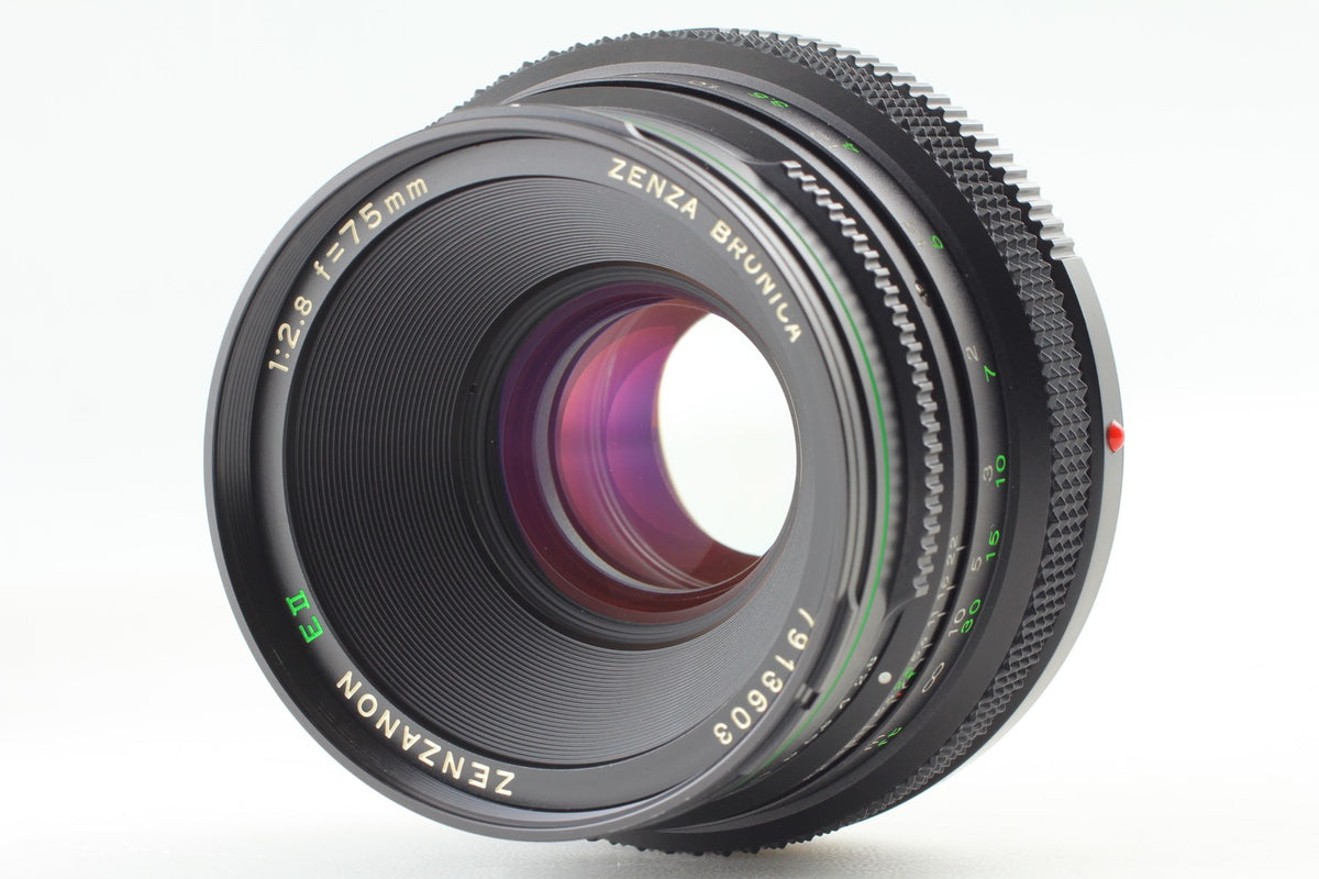 *Top MINT* Zenza Bronica ETR Si Waist Level Fider EII 75mm F2.8 Lens From JAPAN