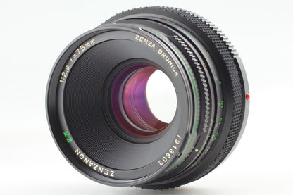 *Top MINT* Zenza Bronica ETR Si Waist Level Fider EII 75mm F2.8 Lens From JAPAN
