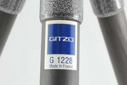 *N MINT* Gitzo G1228 Carbon Fiber Tripod G1275M Off Center Ball Head From JAPAN