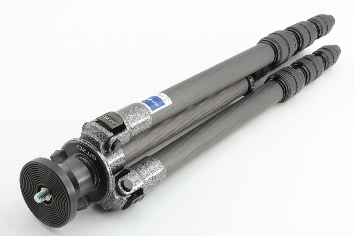 *N MINT* Gitzo G1228 Carbon Fiber Tripod G1275M Off Center Ball Head From JAPAN